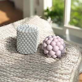 İkili Slindir ve Küre Mum Köpük Seti