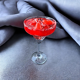 Çilekli Kokteyl Mum