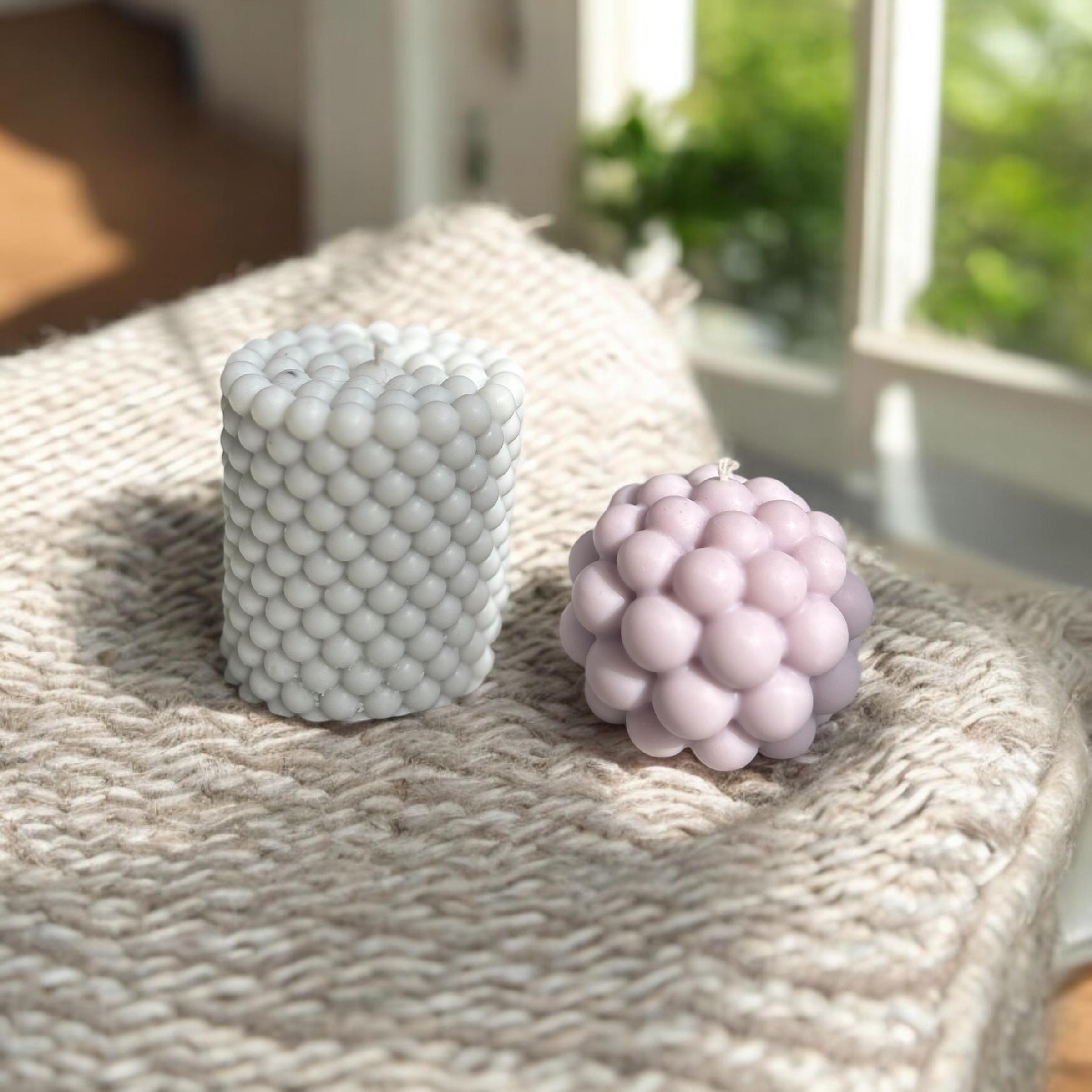 İkili Slindir ve Küre Mum Köpük Seti